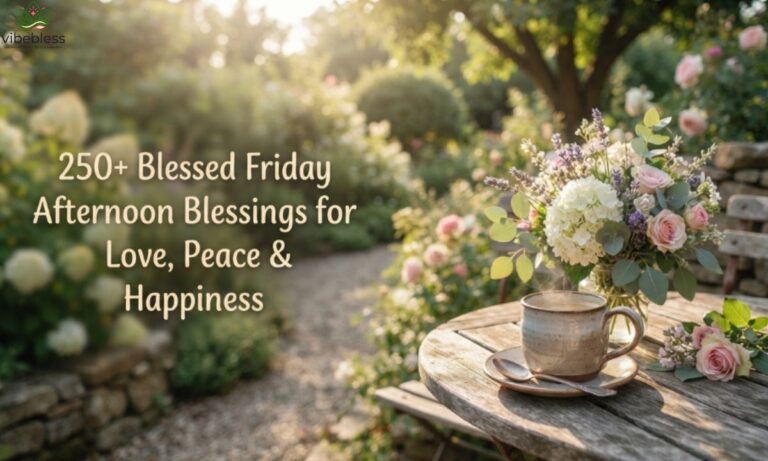 250+ Blessed Friday Afternoon Blessings for Love Peace and Happiness