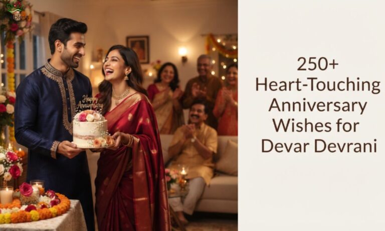 250+ heart-touching anniversary wishes for devar devrani