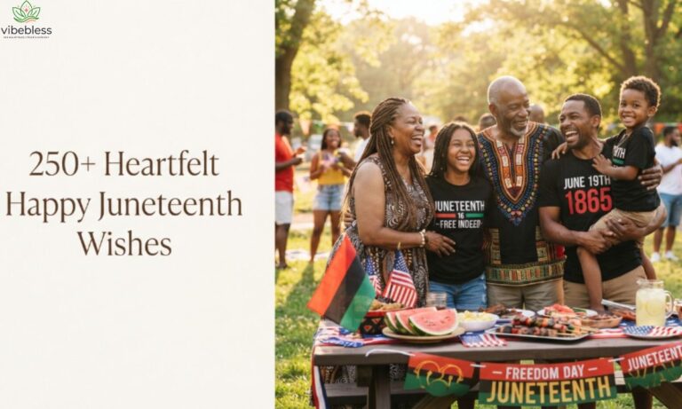 250+ heartfelt Happy Juneteenth Wishes for celebrating freedom and equality
