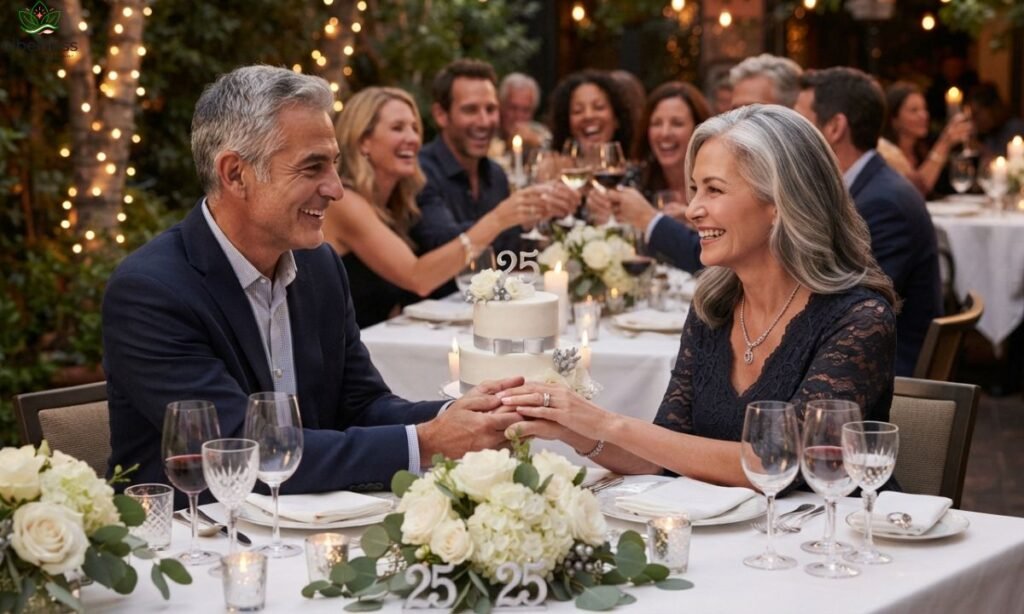 25th wedding anniversary wishes for friend celebrating a silver anniversary