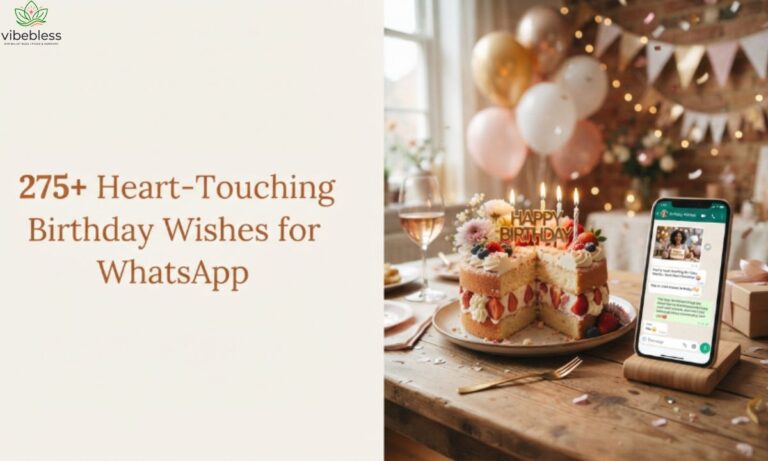 275+ heart-touching Birthday Wishes for WhatsApp