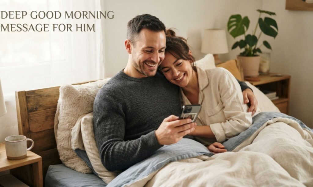 Deep Good Morning Message for Him