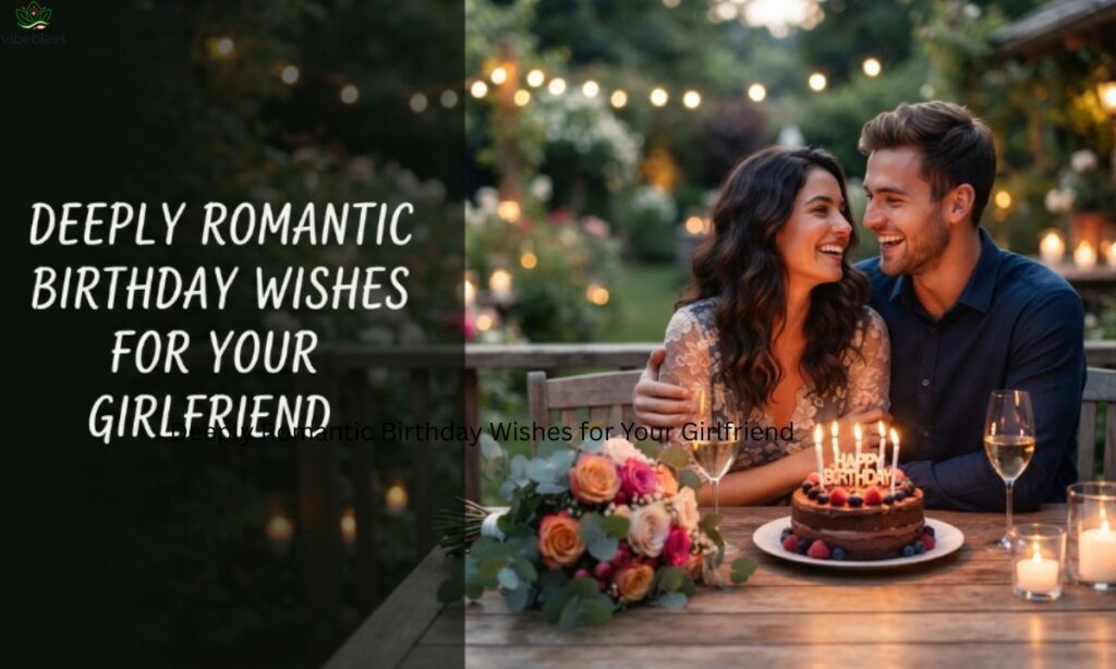 Deeply Romantic Birthday Wishes for Your Girlfriend
