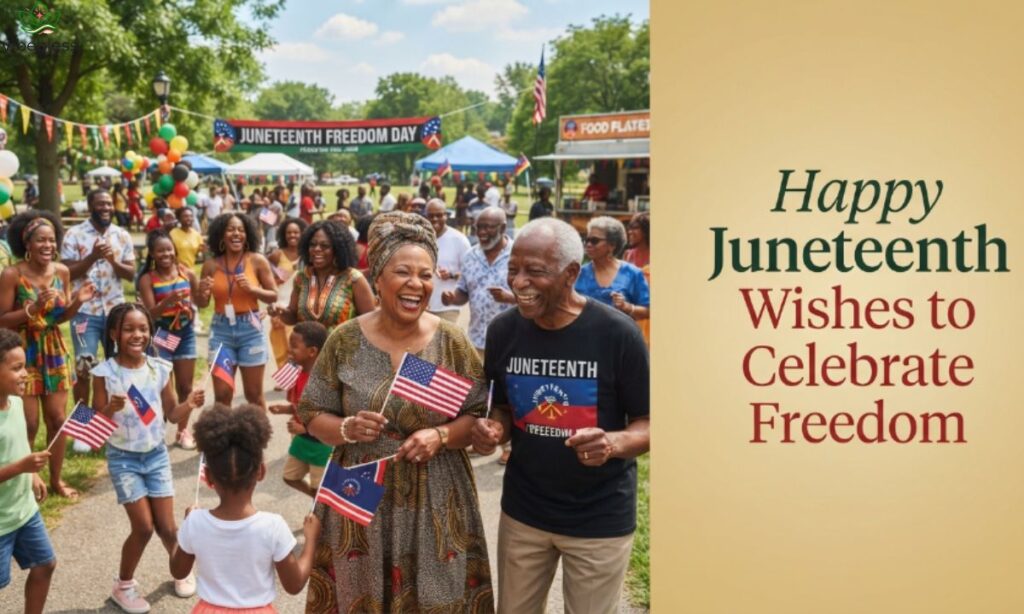 Happy Juneteenth Wishes to Celebrate Freedom with a joyful community