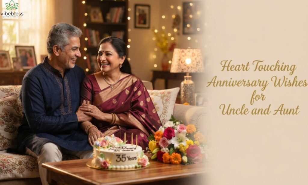 Heart touching anniversary wishes for uncle and aunt