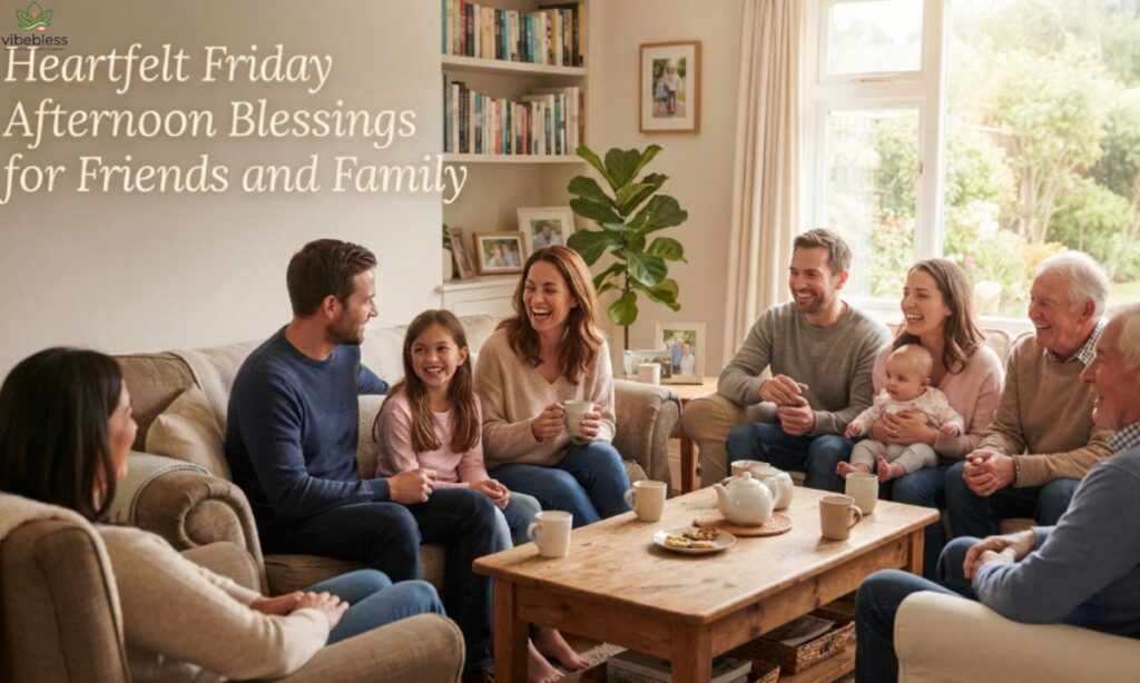 Heartfelt Friday Afternoon Blessings for Friends and Family