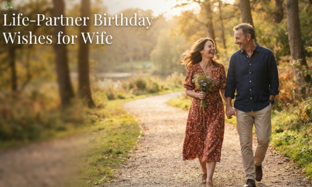 Life-Partner Birthday Wishes for Wife