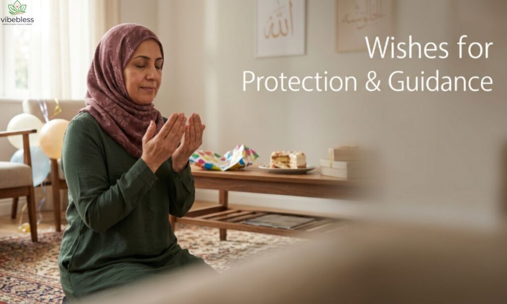 Islamic birthday wishes for protection and guidance