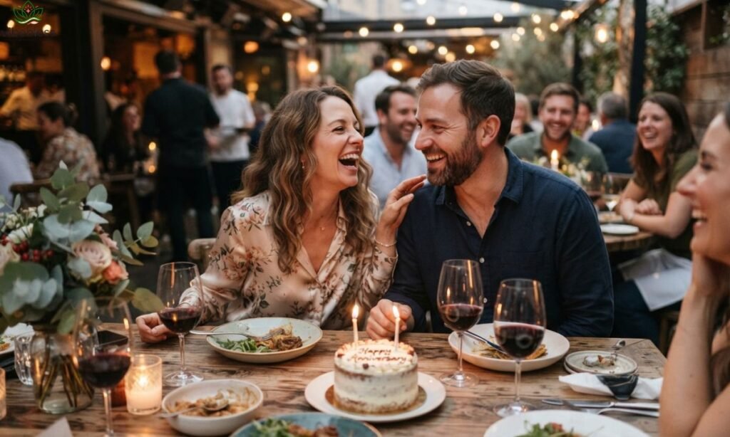 Funny anniversary wishes for friends celebrating with laughter and joy