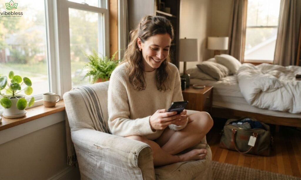 Good Morning Wishes for Husband Far Away shared through a morning video call