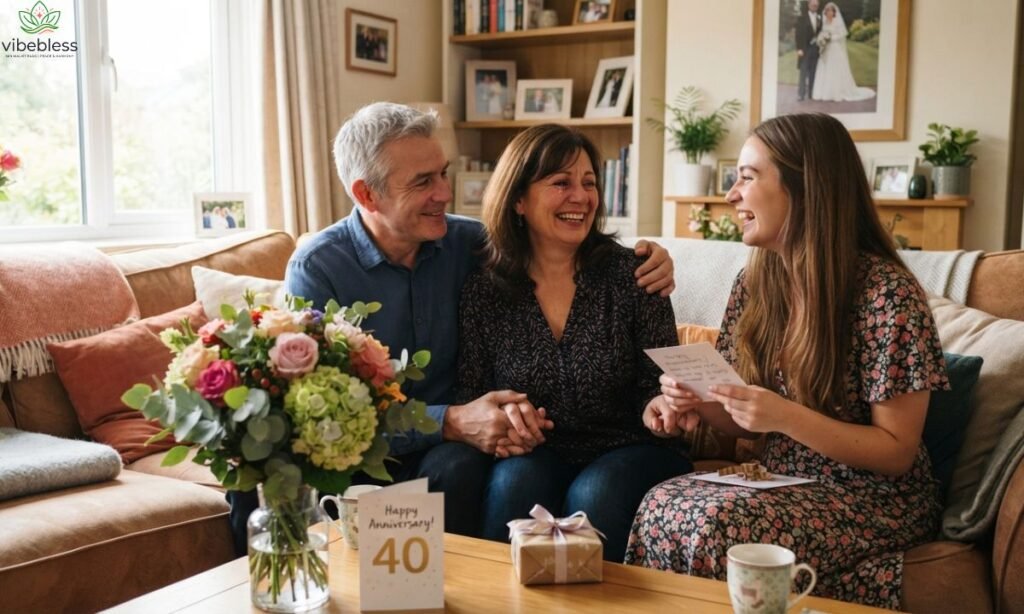  Anniversary Wishes for Aunt and Uncle shared during a heartfelt family anniversary moment
