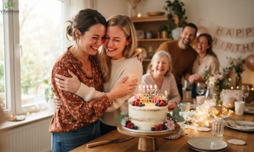 Heart Touching Birthday Wishes for Sister in Law with a warm family moment