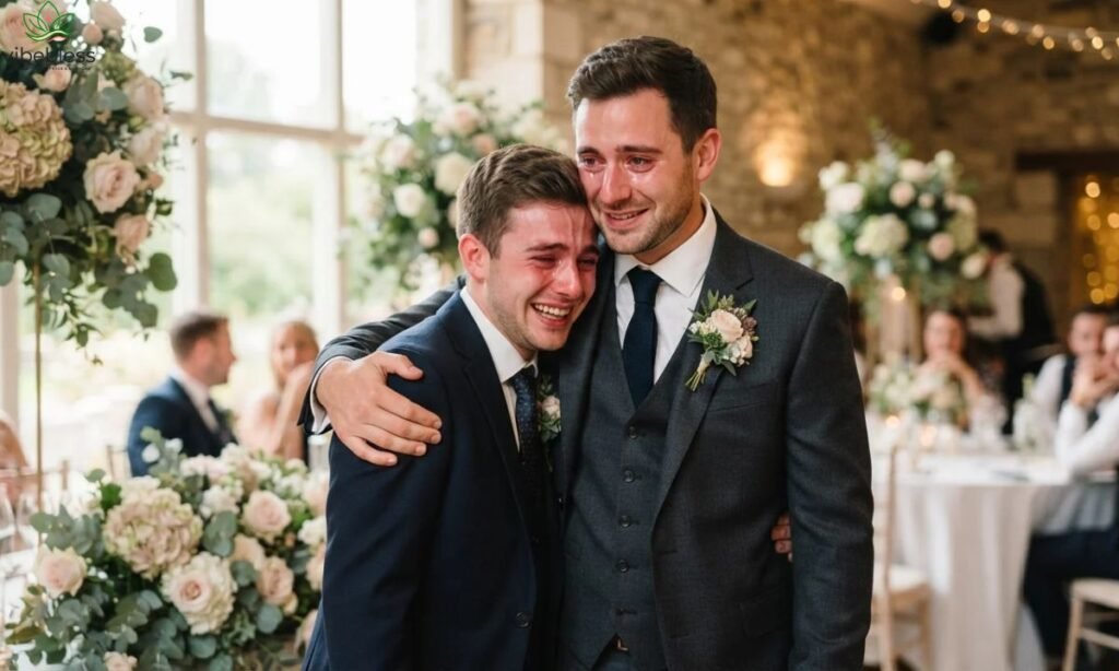 Heartfelt wedding wishes for brother shared during an emotional wedding moment