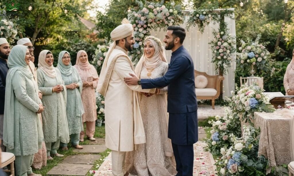 Wedding wishes for brother Islamic celebration after his blessed nikah